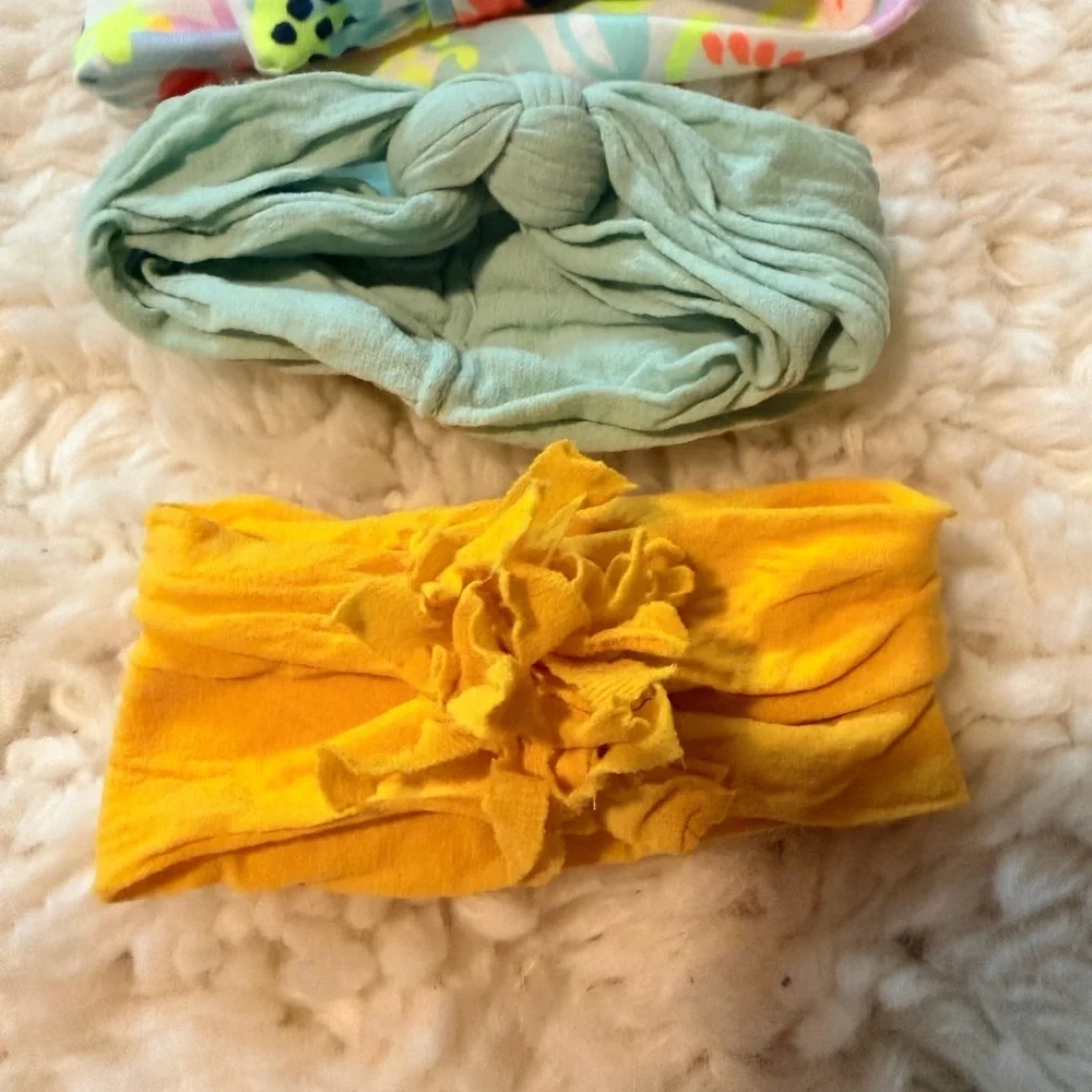 Colorful Kids Headband Set